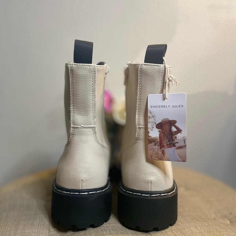 Sincerely Jules “Harley” Combat Boots - Size 8.5 - Picture 6 of 12